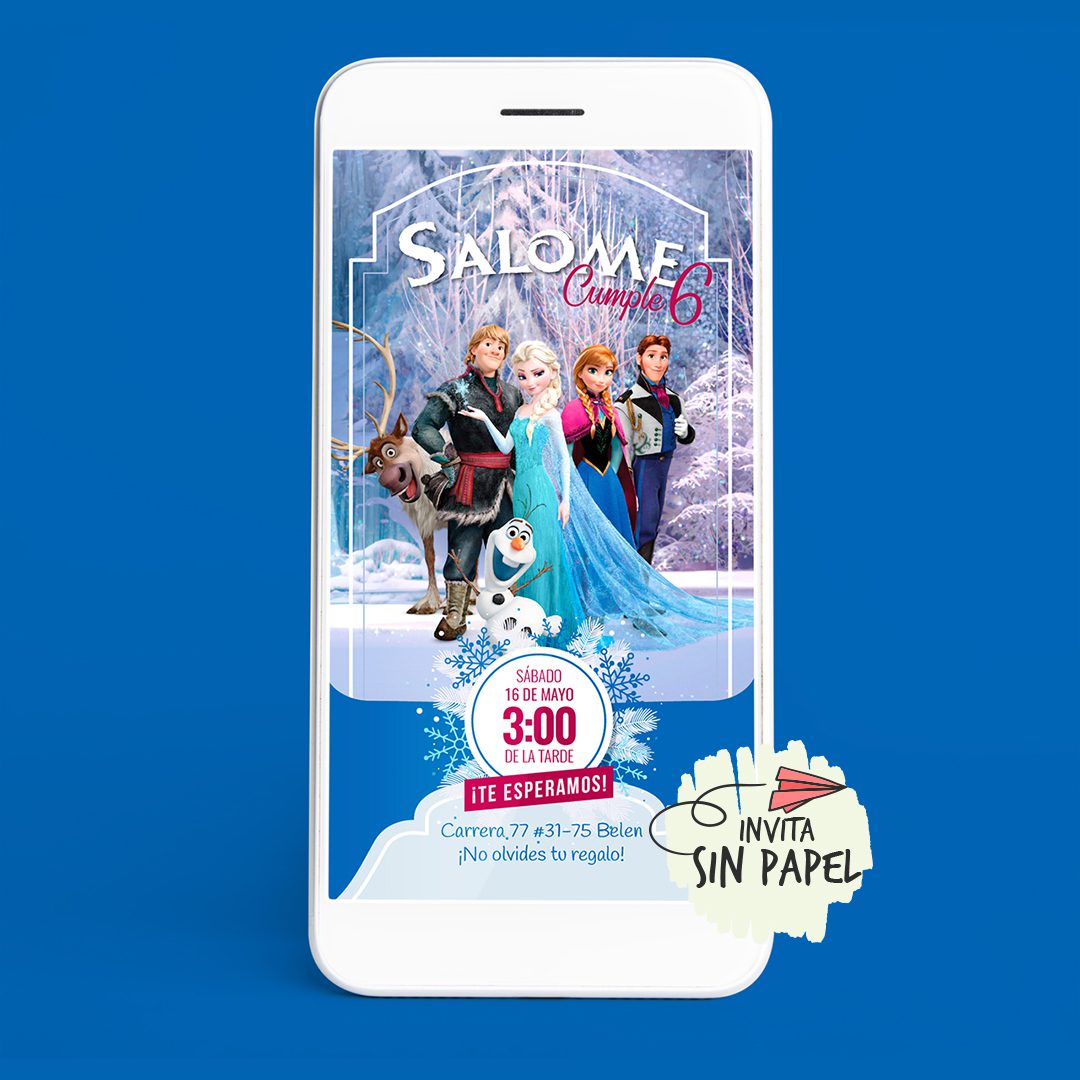 Tarjeta de Invitación Digital Para Cumpleaños Tarjeta de Invitación Digital Para Cumpleaños