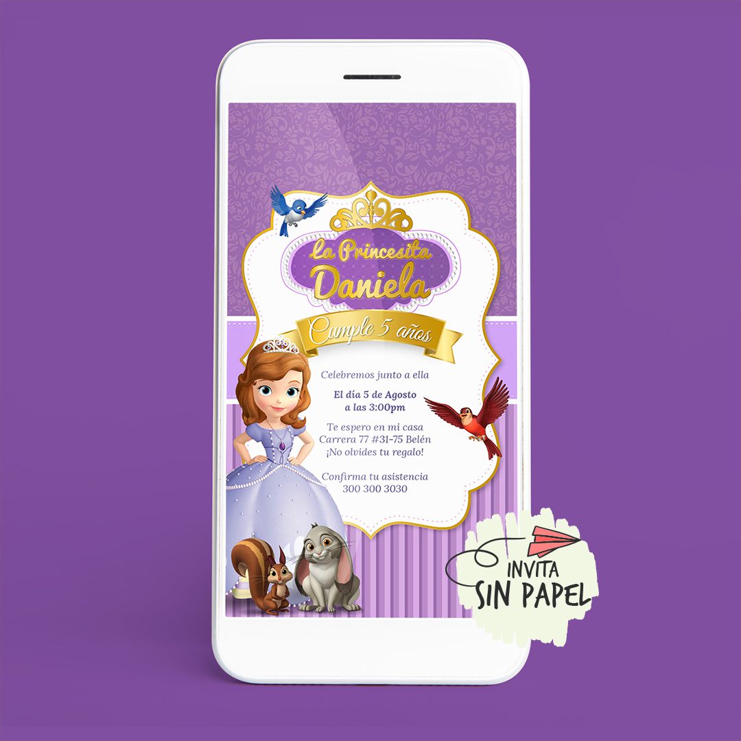 Tarjeta de Invitación Digital Para Cumpleaños Tarjeta de Invitación Digital Para Cumpleaños